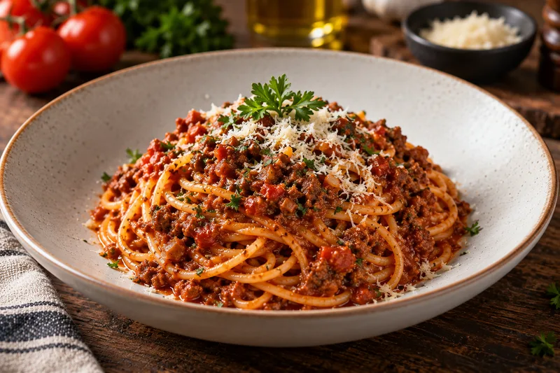 Spaghetti bolognese