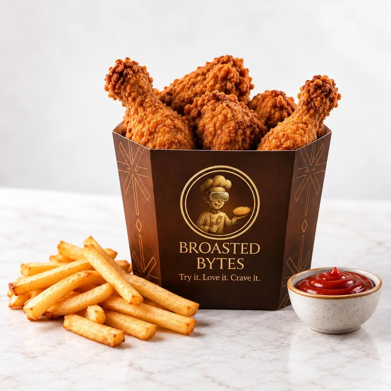 5 pc. Broasted chicken
