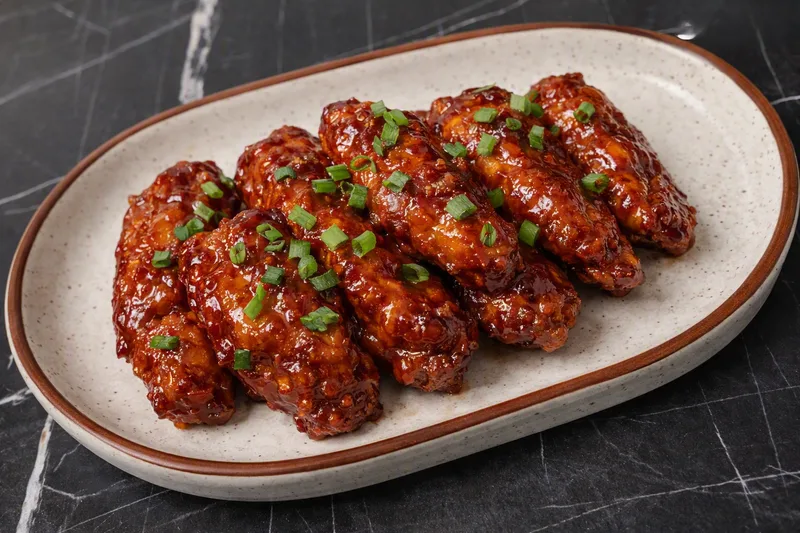 BBQ chicken wings