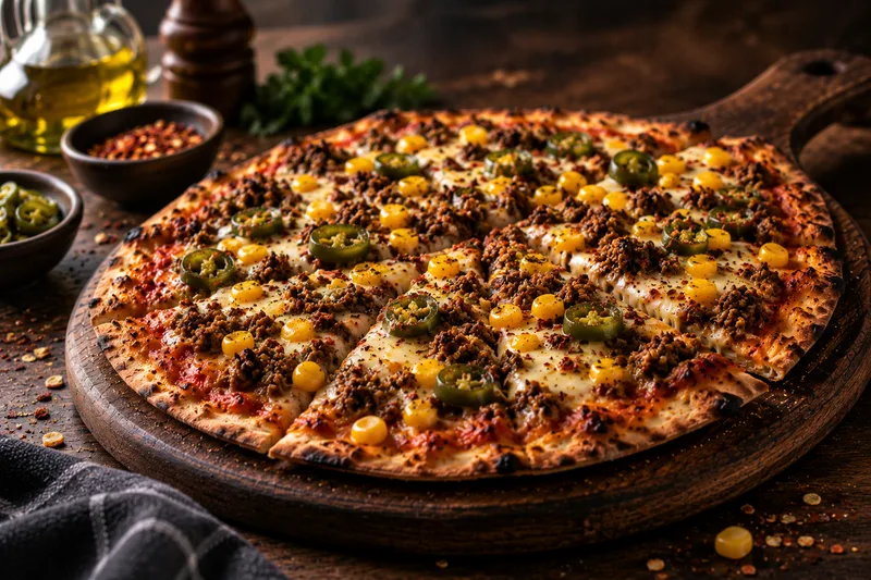 Mexican chilli beef 8"