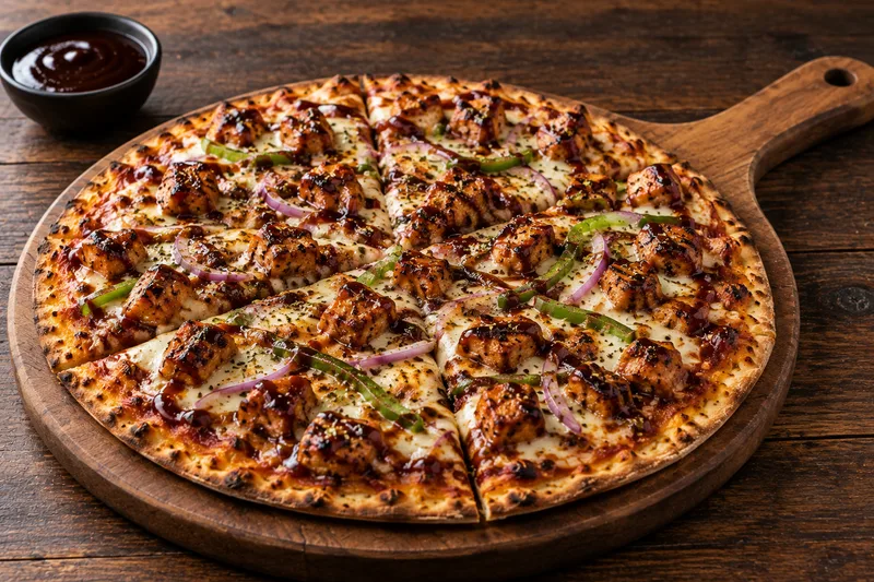 BBQ chicken 8"
